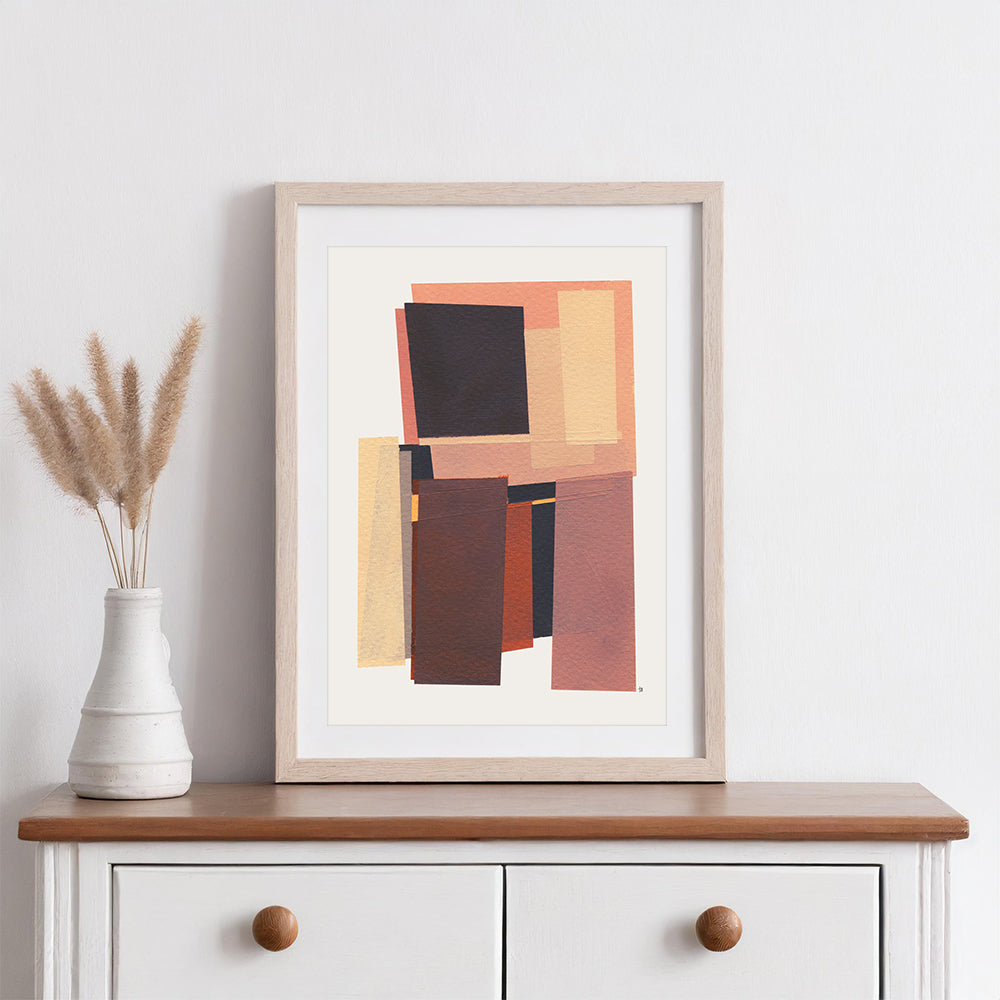 Abstract Forms Art Print